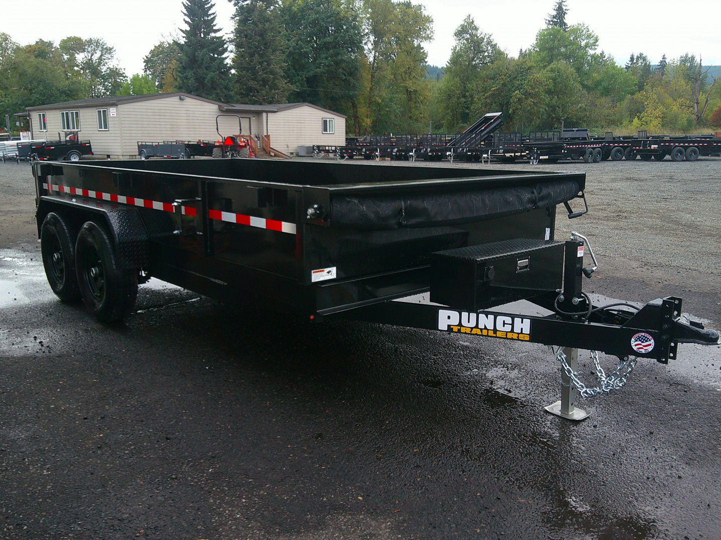 New 2026 7x14 Punch 14K Dump Trailer Deal!!