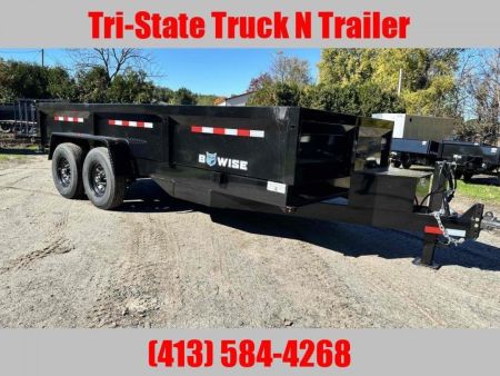 New 2026 BWISE Bwise 7x16 14k GVW dump trailer Dump Trailer