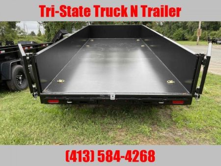New 2026 BWISE Bwise 7x16 14k GVW dump trailer Dump Trailer