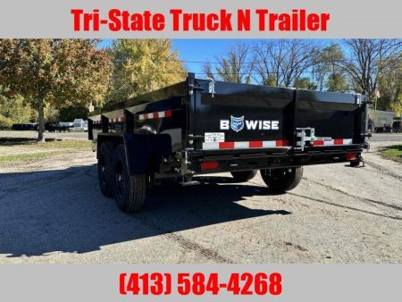 New 2026 BWISE Bwise 7x16 14k GVW dump trailer Dump Trailer