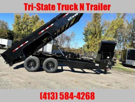 New 2026 BWISE Bwise 7x16 14k GVW dump trailer Dump Trailer
