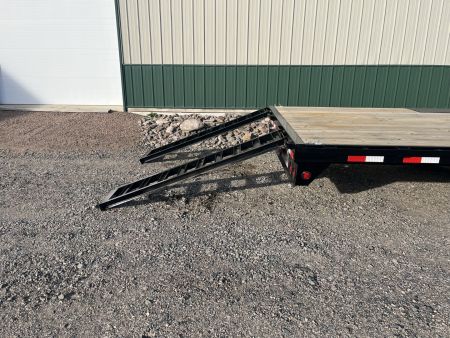 New 2026 24' - 14k PJ 8" I-beam Deckover Trailer