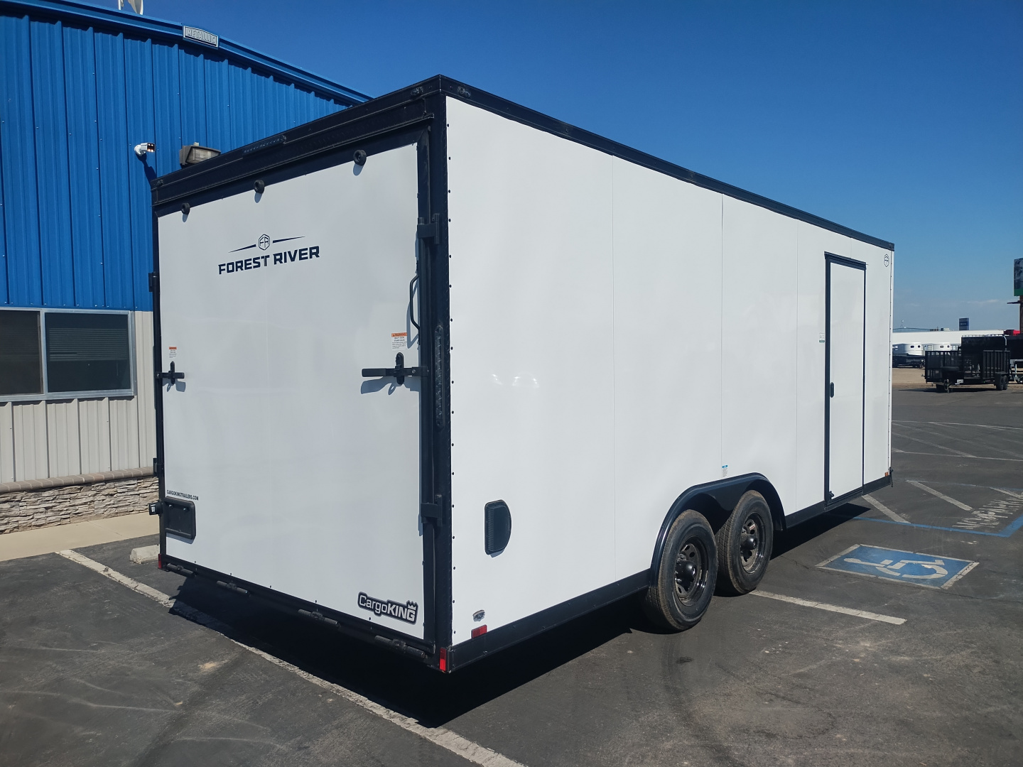 New 2025 Cargo King 8.5'x20'x7 V-Nose Cargo / Enclosed Trailer 9,995 LBS GVWR