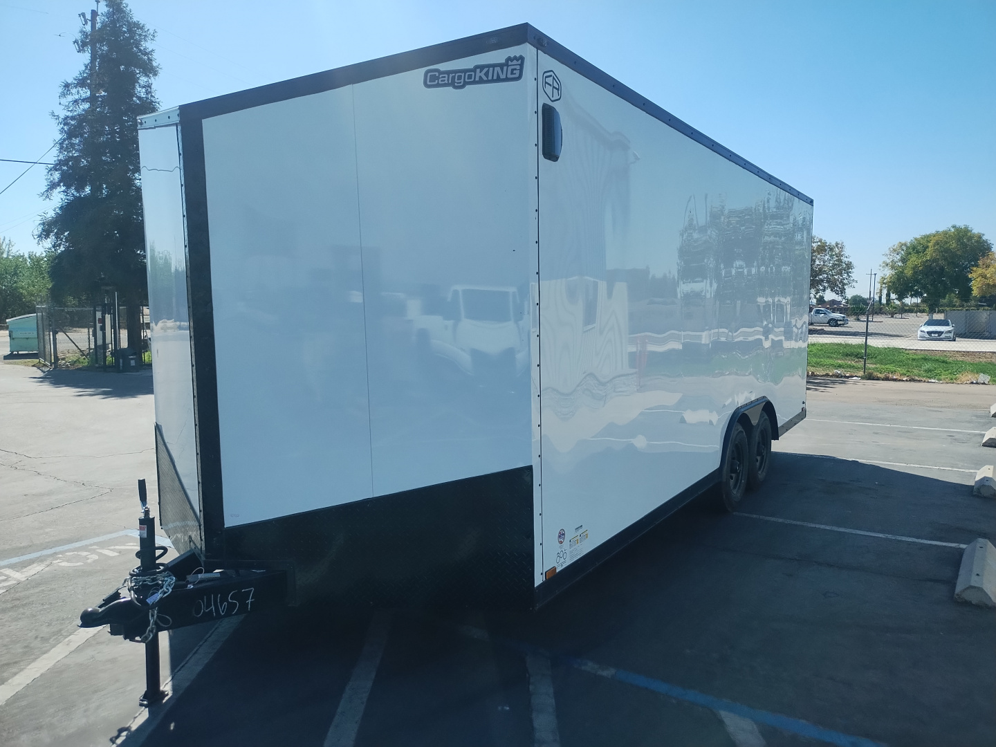 New 2025 Cargo King 8.5'x20'x7 V-Nose Cargo / Enclosed Trailer 9,995 LBS GVWR