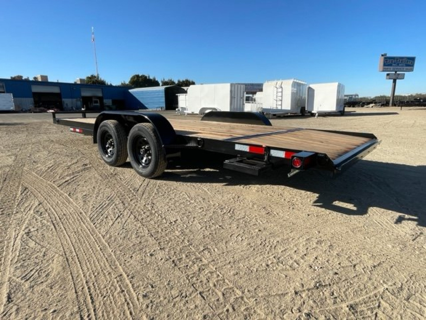 New 2026 TRU 7'x20' Dovetail or Straight Deck Car / Racing Trailer 7k