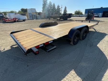 New 2026 TRU 7'x20' Dovetail or Straight Deck Car / Racing Trailer 7k