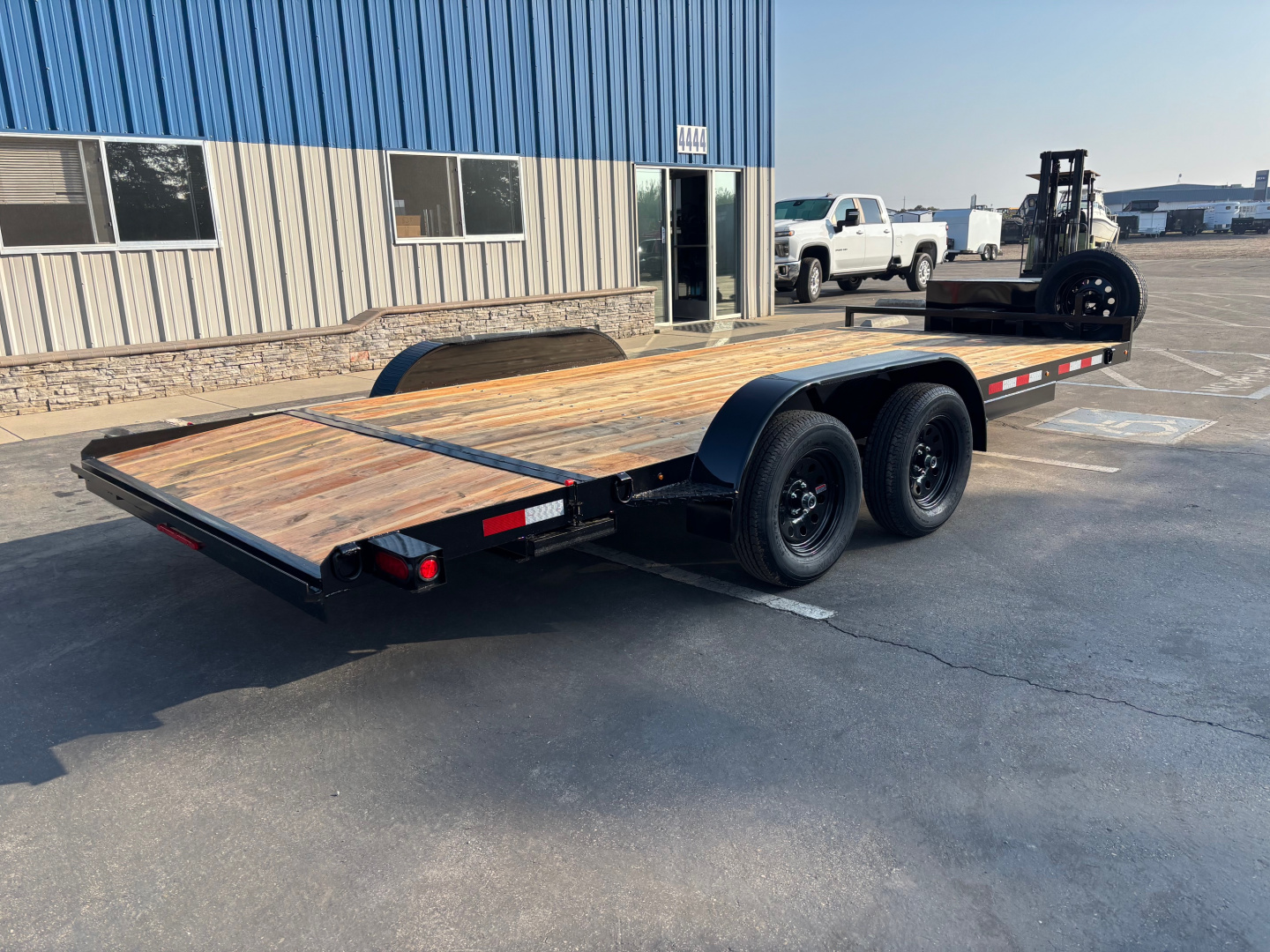 New 2026 TRU 7'x18' Dovetail Car hauler / Racing Trailer 7k GVWR