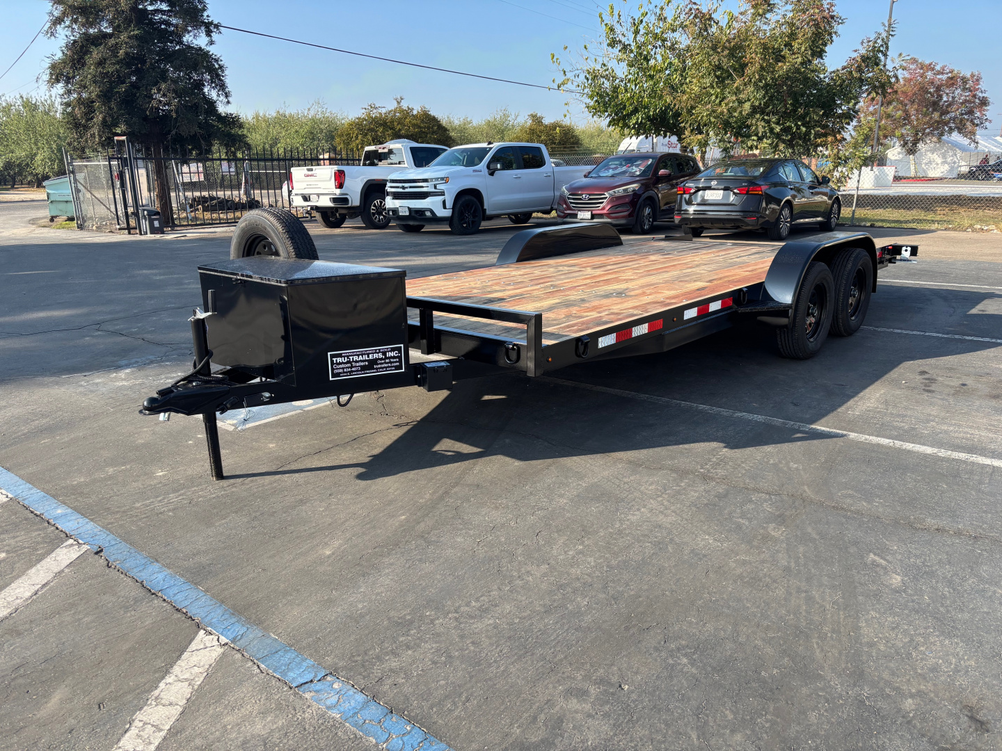 New 2026 TRU 7'x18' Dovetail Car hauler / Racing Trailer 7k GVWR