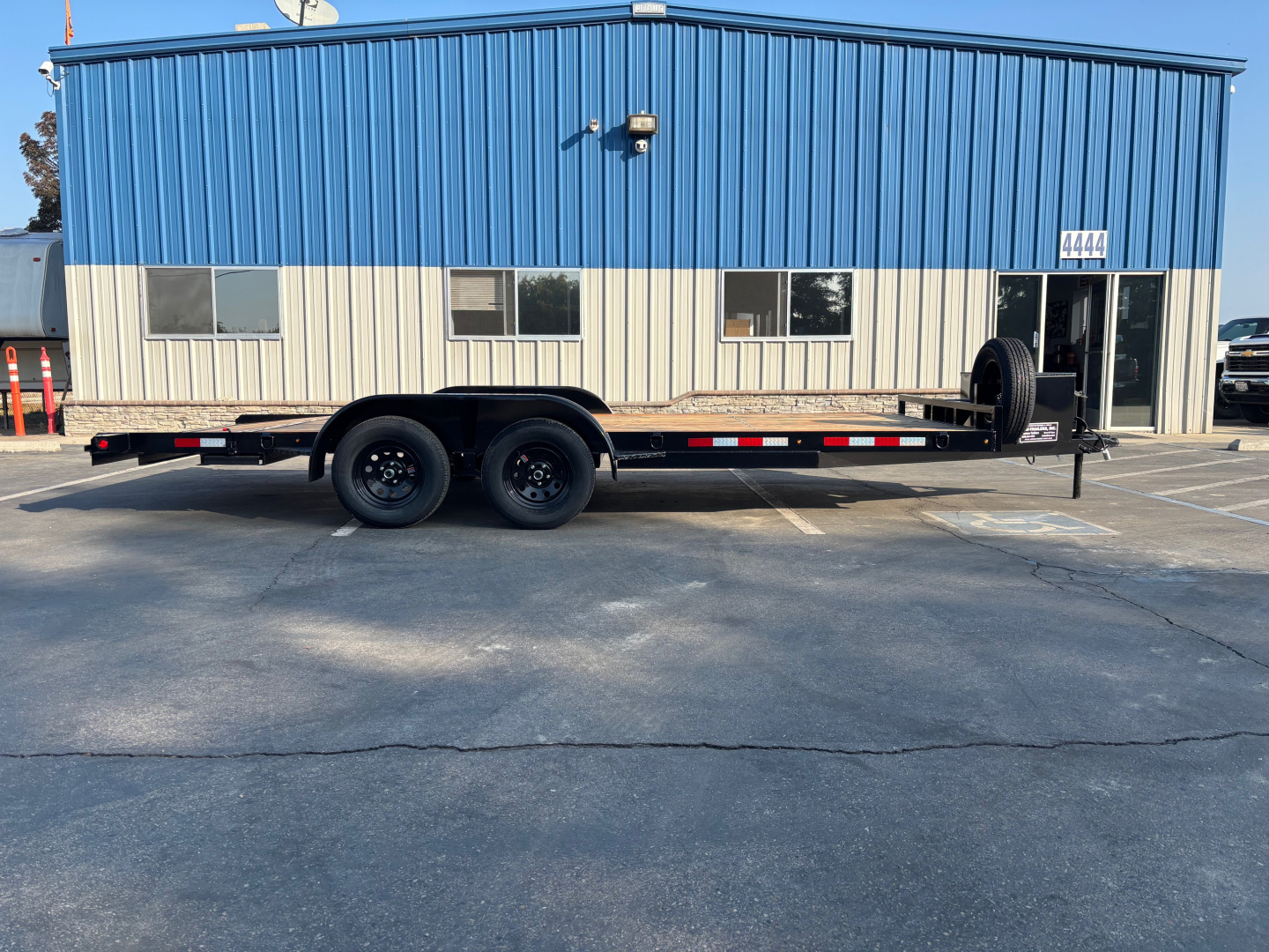 New 2026 TRU 7'x18' Dovetail Car hauler / Racing Trailer 7k GVWR