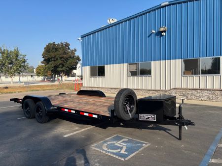New 2026 TRU 7'x18' Dovetail Car hauler / Racing Trailer 7k GVWR