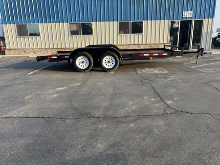 New 2026 TRU 7'x16' Straight Deck Car Hauler / Racing Trailer
