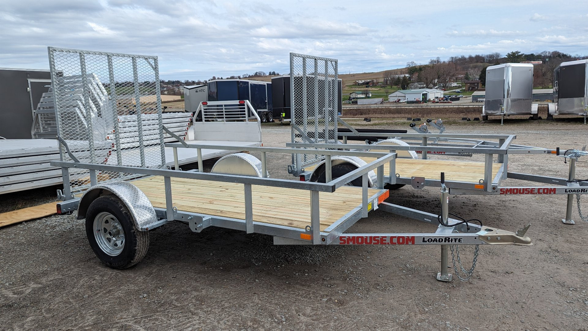 New 2026 Load Rite 5x10 ALL GALVANIZED Utility