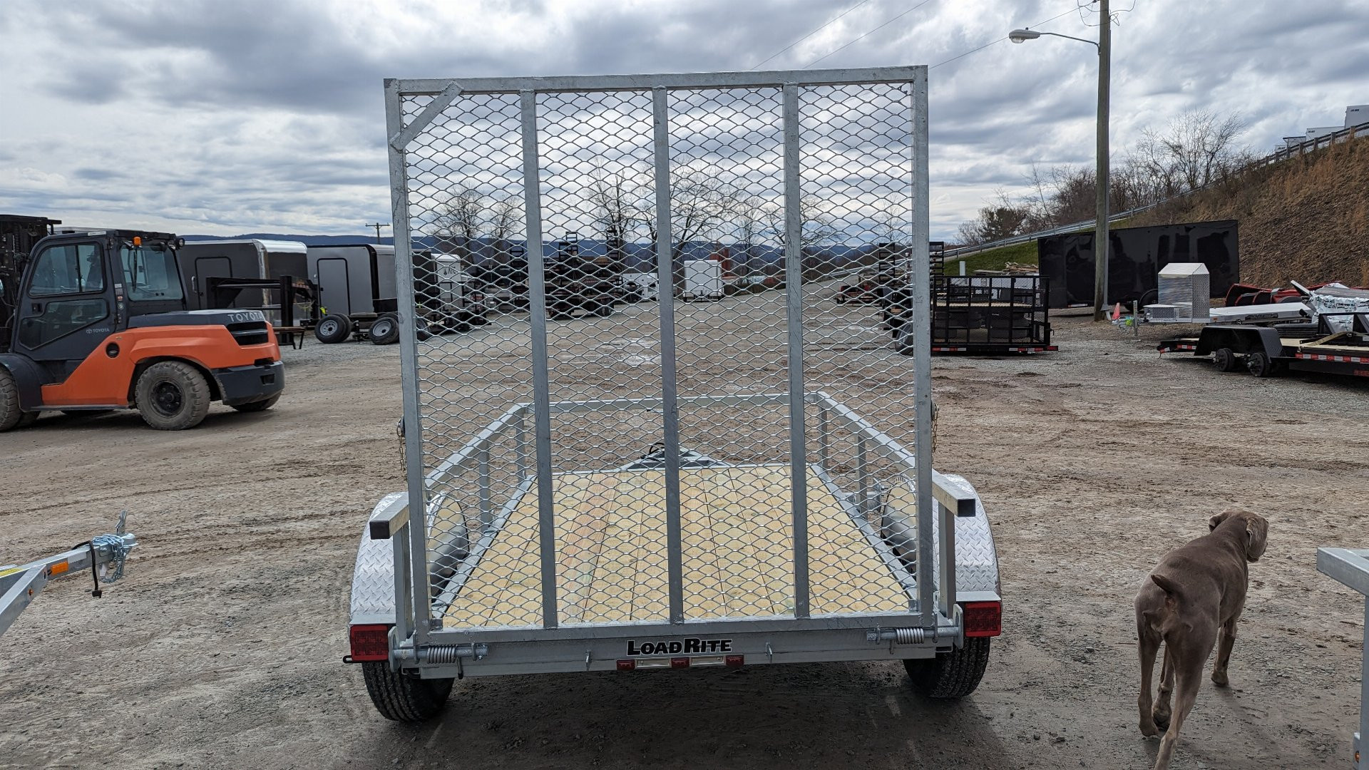 New 2026 Load Rite 5x10 ALL GALVANIZED Utility
