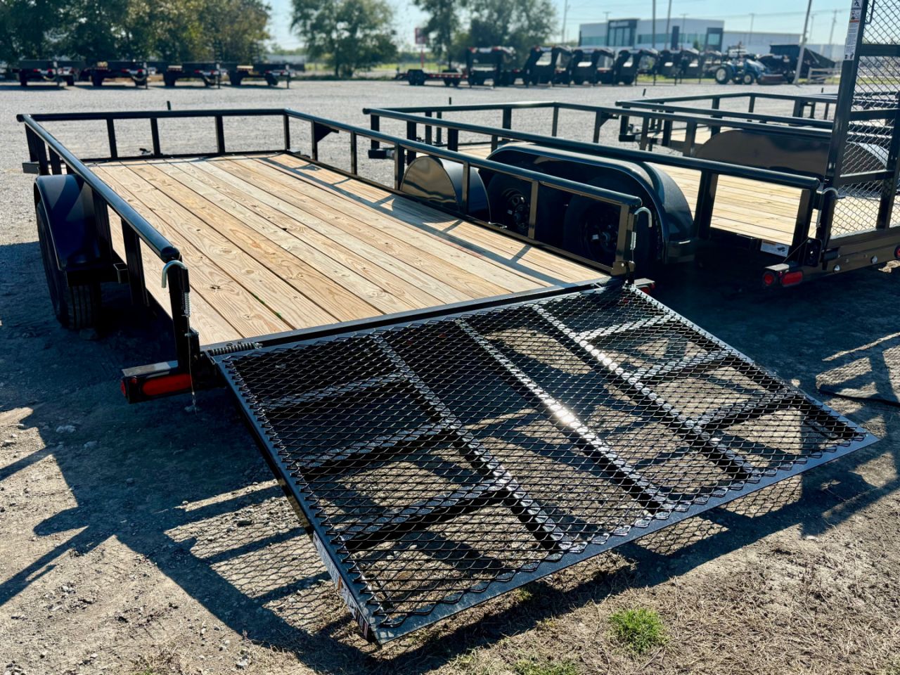 New 2026 Top Hat Trailers DSP14x77 Utility Trailer