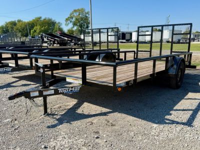 New 2026 Top Hat Trailers DSP14x77 Utility Trailer