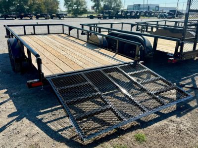 New 2026 Top Hat Trailers DSP14x77 Utility Trailer