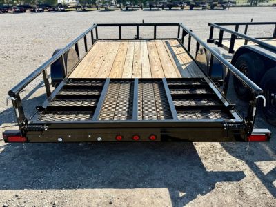 New 2026 Top Hat Trailers DSP14x77 Utility Trailer