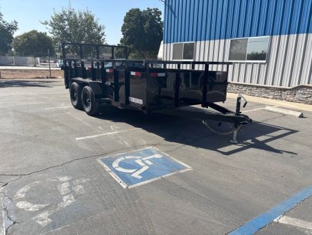 New 2026 Iron Panther Utility Box Trailer 7x14x2
