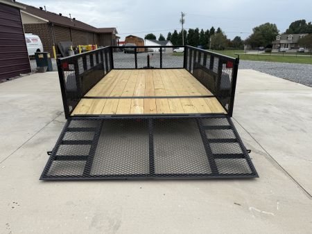 New 2026 Nolan 7X12 Landscape Utility Trailer w/2ft Mesh 7K