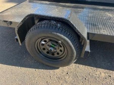 New 2026 Top Hat Trailers 5X10 Welding Machine Utility Flatbed Trailer - 255955