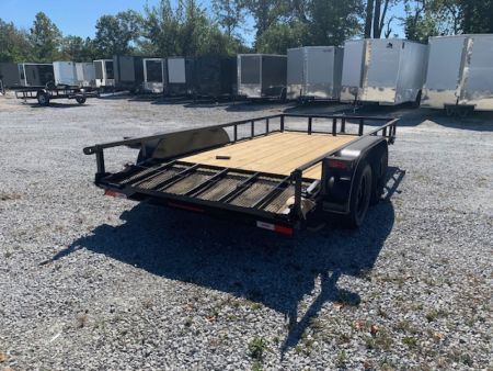 New 2026 WD Trailers 83x14 TA, 2' dovetail with 30" gate, 35k axles, Diamond Series Utility Trailer