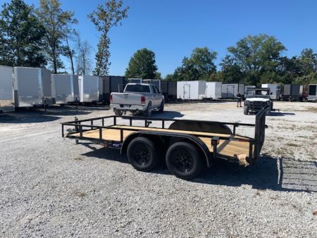 New 2026 WD Trailers 83x14 TA, 2' dovetail with 30" gate, 35k axles, Diamond Series Utility Trailer
