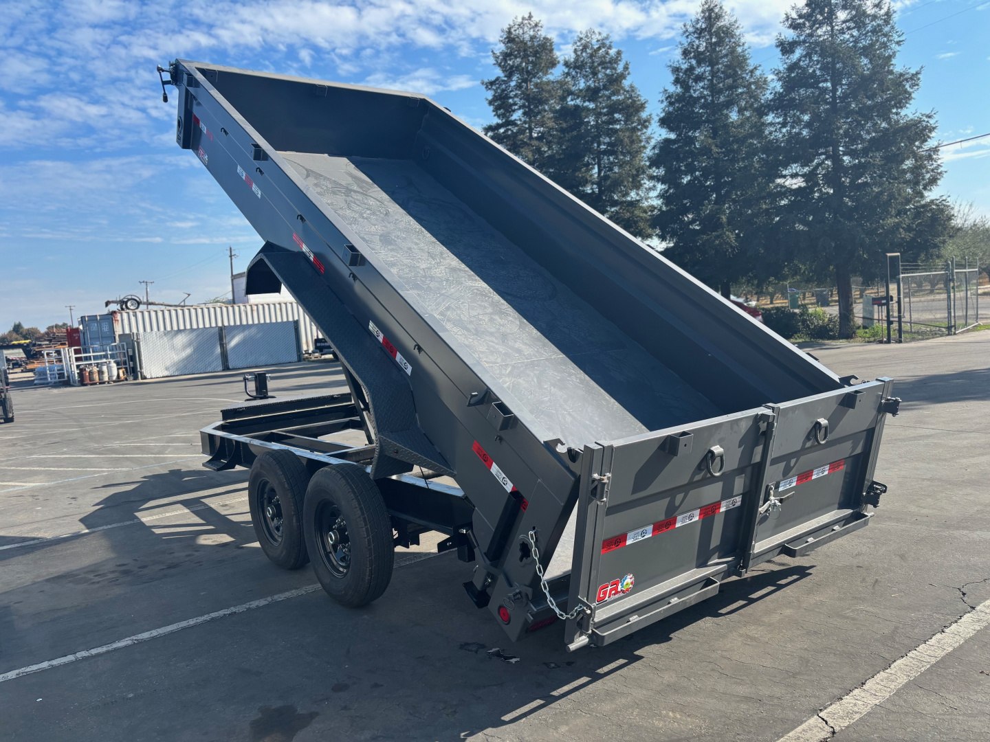 New 2026 GR 7'x16'x2' LOW PROFILE DESIGN Heavy Duty Dump Trailer 14,000 lbs GVWR