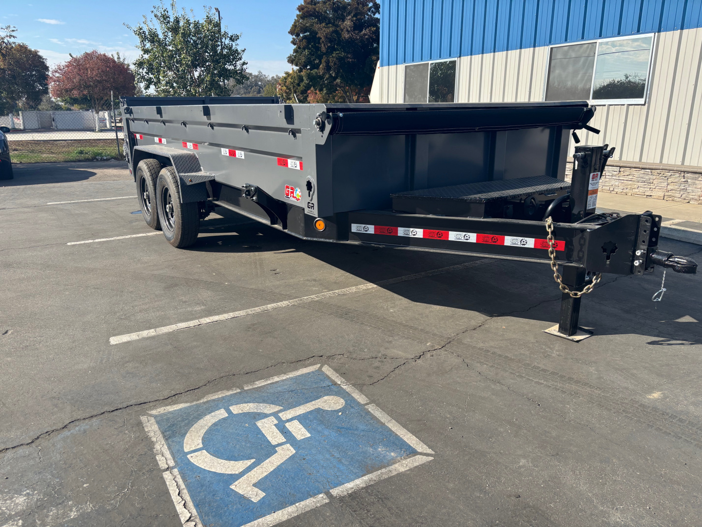 New 2026 GR 7'x16'x2' LOW PROFILE DESIGN Heavy Duty Dump Trailer 14,000 lbs GVWR