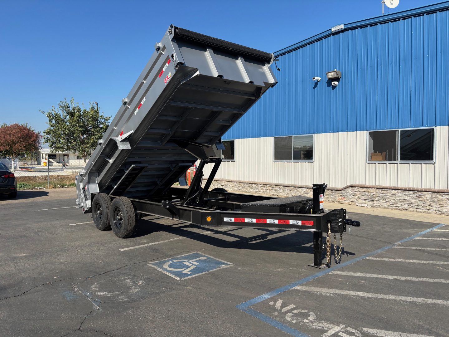 New 2026 GR 7'x16'x2' LOW PROFILE DESIGN Heavy Duty Dump Trailer 14,000 lbs GVWR