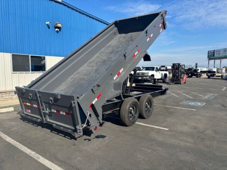 New 2026 GR 7'x16'x2' LOW PROFILE DESIGN Heavy Duty Dump Trailer 14,000 lbs GVWR