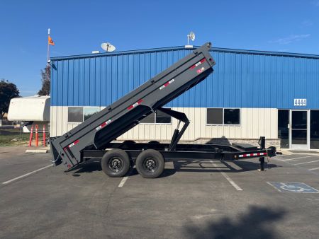 New 2026 GR 7'x16'x2' LOW PROFILE DESIGN Heavy Duty Dump Trailer 14,000 lbs GVWR