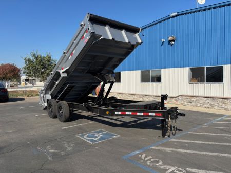 New 2026 GR 7'x16'x2' LOW PROFILE DESIGN Heavy Duty Dump Trailer 14,000 lbs GVWR
