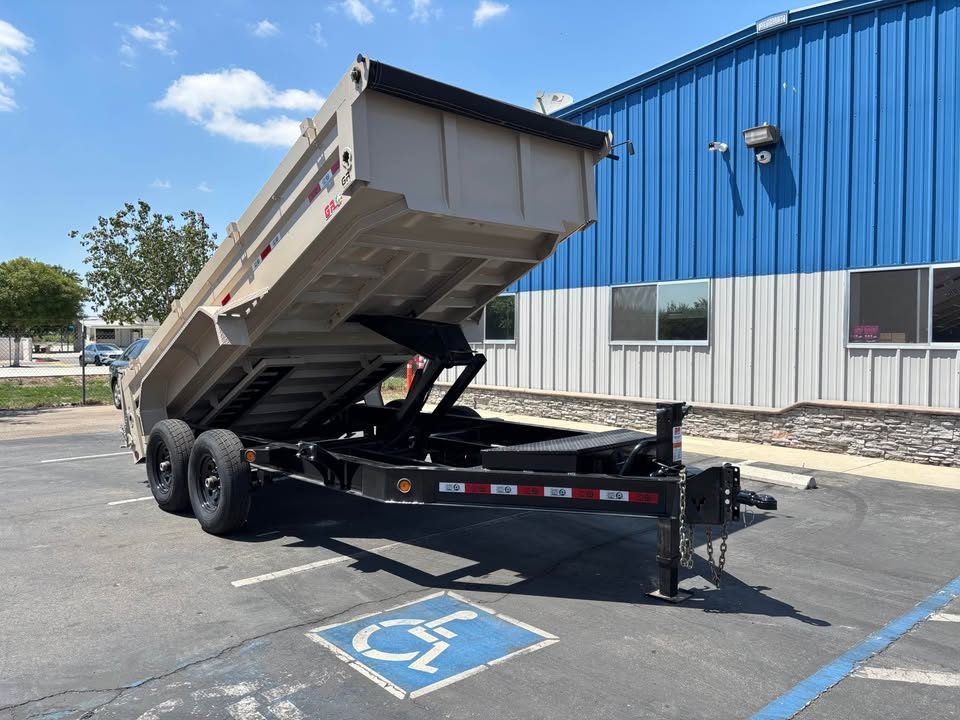 New 2026 GR Trailers 7'x14'x2' Dump Trailer