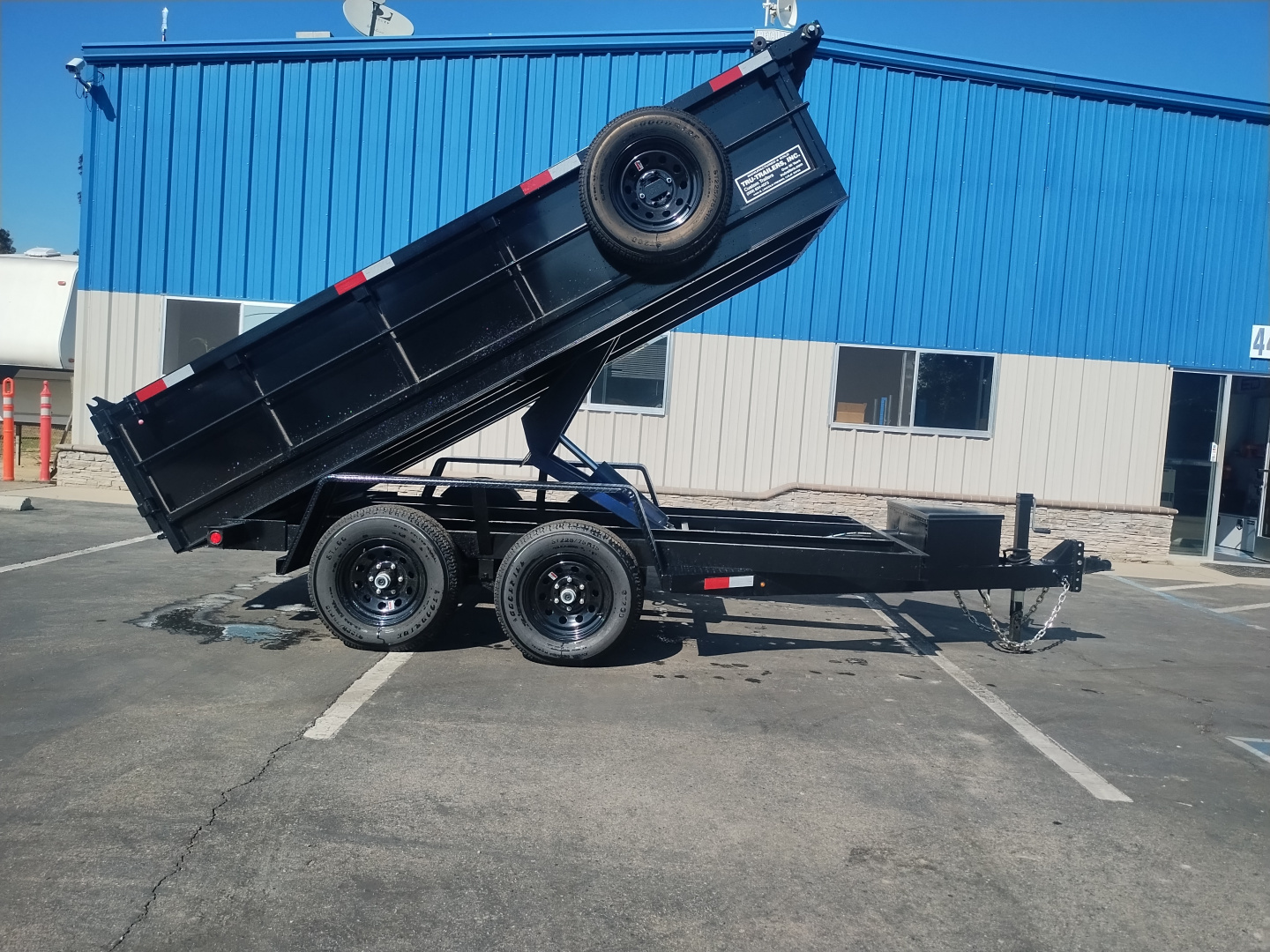 New 2026 Tru 6x12x2 Scissor Dump Trailer 9,995 lbs GVWR