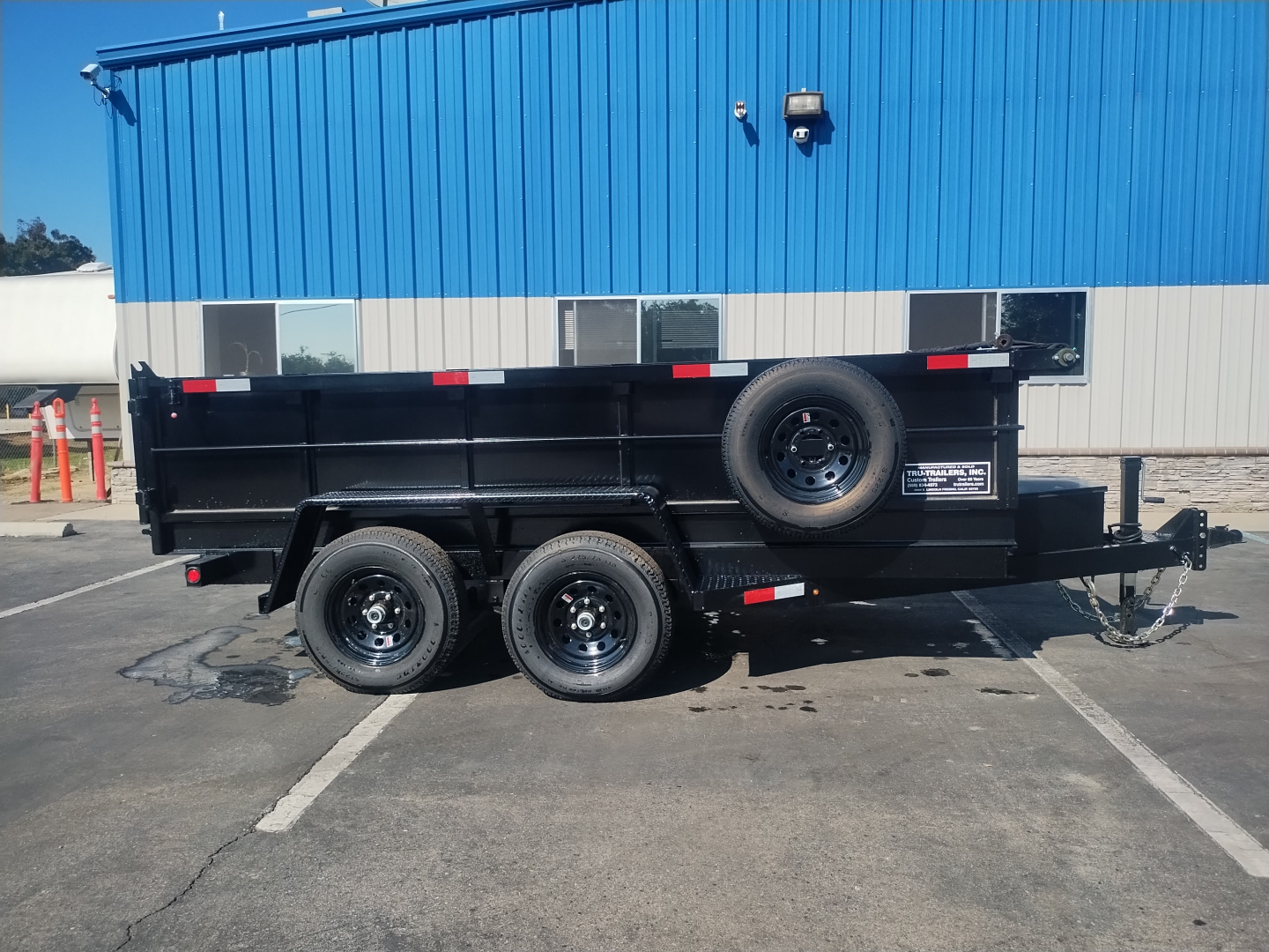 New 2026 Tru 6x12x2 Scissor Dump Trailer 9,995 lbs GVWR