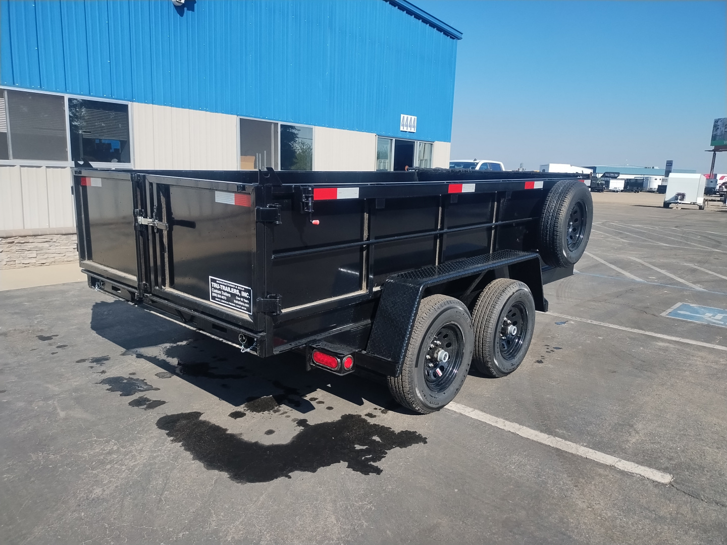 New 2026 Tru 6x12x2 Scissor Dump Trailer 9,995 lbs GVWR
