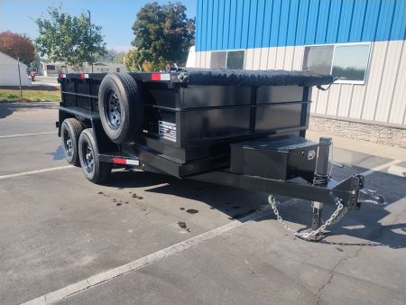 New 2026 Tru 6x12x2 Scissor Dump Trailer 9,995 lbs GVWR