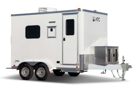 New 2026 ATC 7x12 PR300F Fiber Optic Splicing Aluminum Trailer