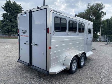 New 2027 Logan Bullseye 3 Horse Bumper Pull