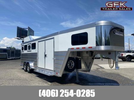 New 2025 Cimarron Norstar 4 Horse with Trainer Tack