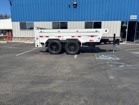 New 2026 GR 5x10x2 Low Profile Scissor Dump Trailer 7000 GVWR