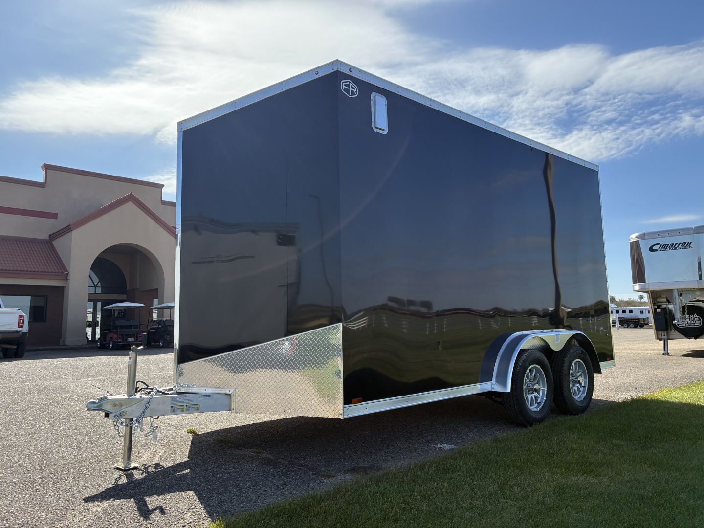 New 2026 Ameralite ALLL714TA2 7'6" x 14' All-Aluminum Cargo / Enclosed Trailer