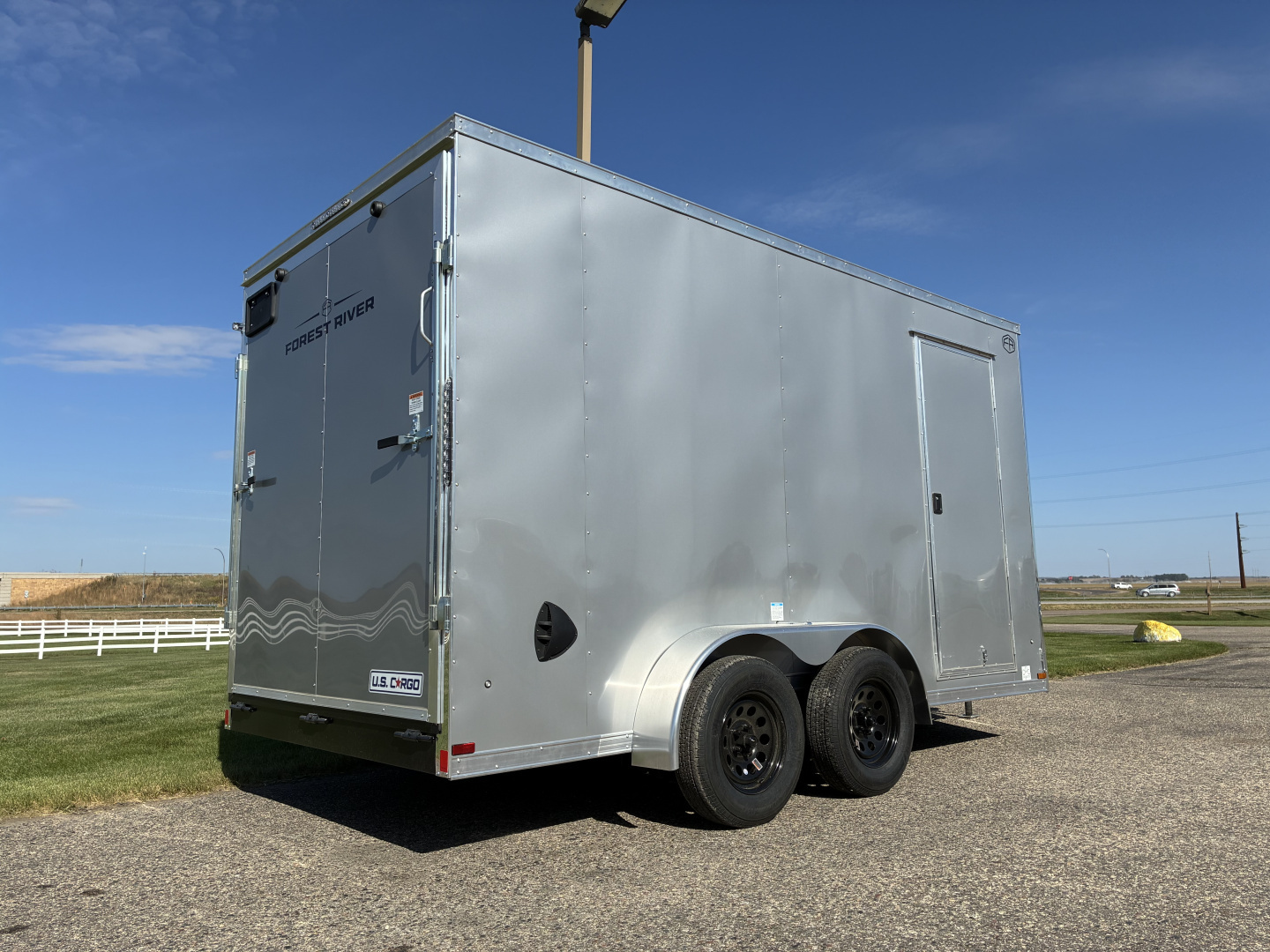 New 2026 US Cargo ULAFT714TA2 7' x 14' Cargo / Enclosed Trailer