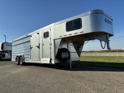 New 2026 Cimarron Trailers 8' x 24' Lonestar Stock / Stock Combo Trailer