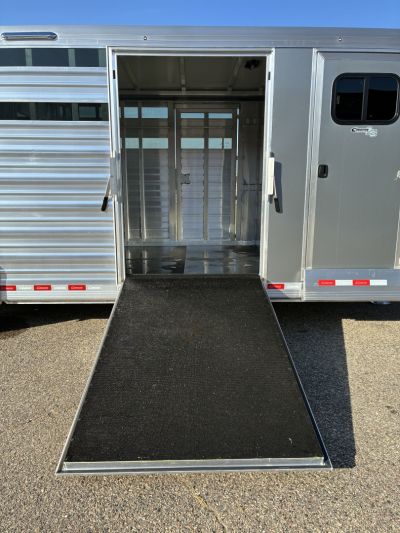 New 2026 Cimarron Trailers 8' x 24' Lonestar Stock / Stock Combo Trailer