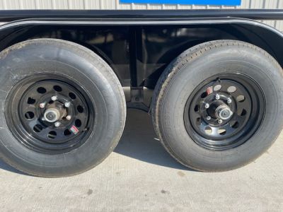 New 2026 DAVIDSON 83X16 PIPE TOP UTILITY ,TANDEM 5200lb AXLES, 1 BRAKE AXLE, GVWR 9900lbs W/4' GATE
