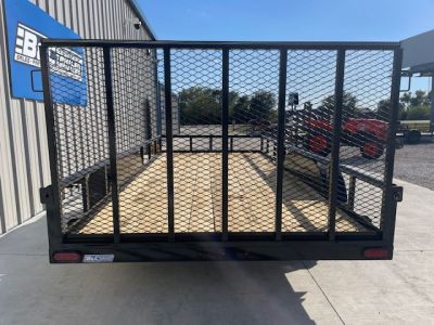 New 2026 DAVIDSON 83X16 PIPE TOP UTILITY ,TANDEM 5200lb AXLES, 1 BRAKE AXLE, GVWR 9900lbs W/4' GATE