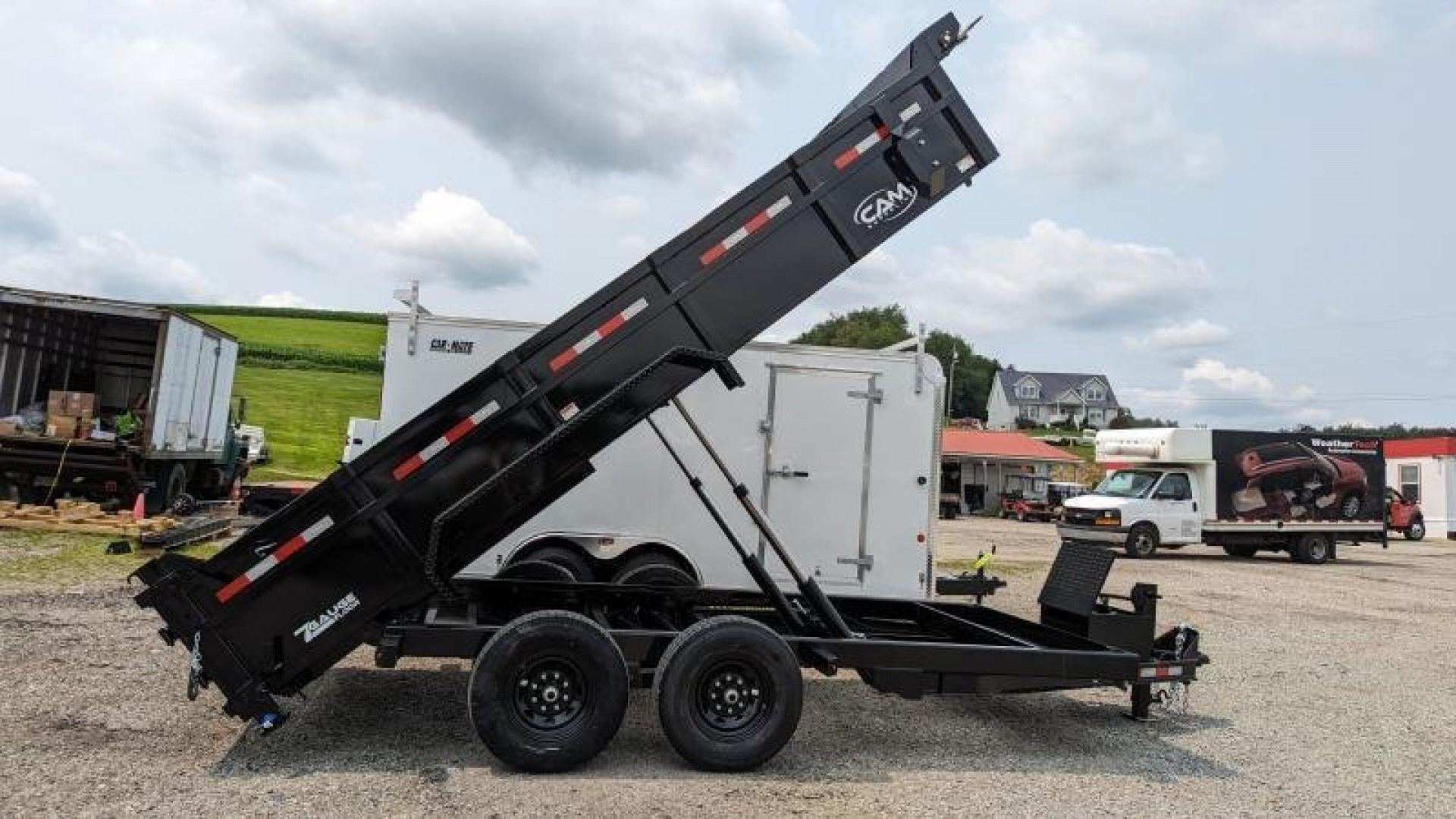 New 2026 CAM Superline 6'10" x 16' HD "BEAST" Lo Pro Equipment Dump w/ Underbody Ramps