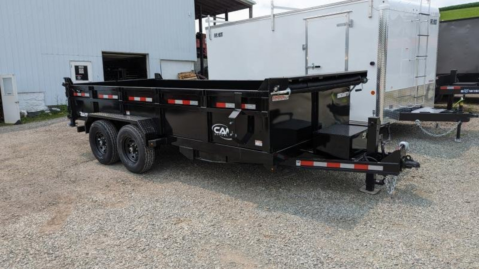 New 2026 CAM Superline 6'10" x 16' HD "BEAST" Lo Pro Equipment Dump w/ Underbody Ramps