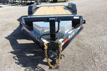 New 2026 Moritz 7' x 16' + 4' Low Pro - Gravity Tilt - Tilt Trailer - 14000# GVW